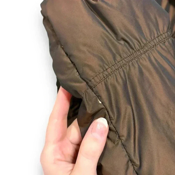 Parajumpers Two-tone Long Chocolate Brown Down Feather Puffer Ski Jacket Size XS - Picture 13 of 14